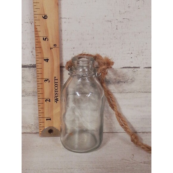 Miniature‎ Hanging Milk Jug Twine Hanger Great Decor Farmhouse - Picture 8 of 10